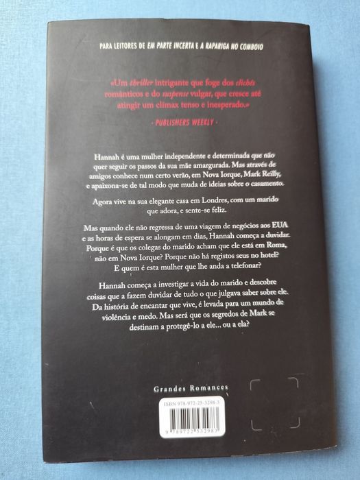 Livro "Antes de te conhecer"