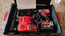 Berbequim aparafusadora 135NM M16FDD2-OX  MILWAUKEE + 2 Baterias