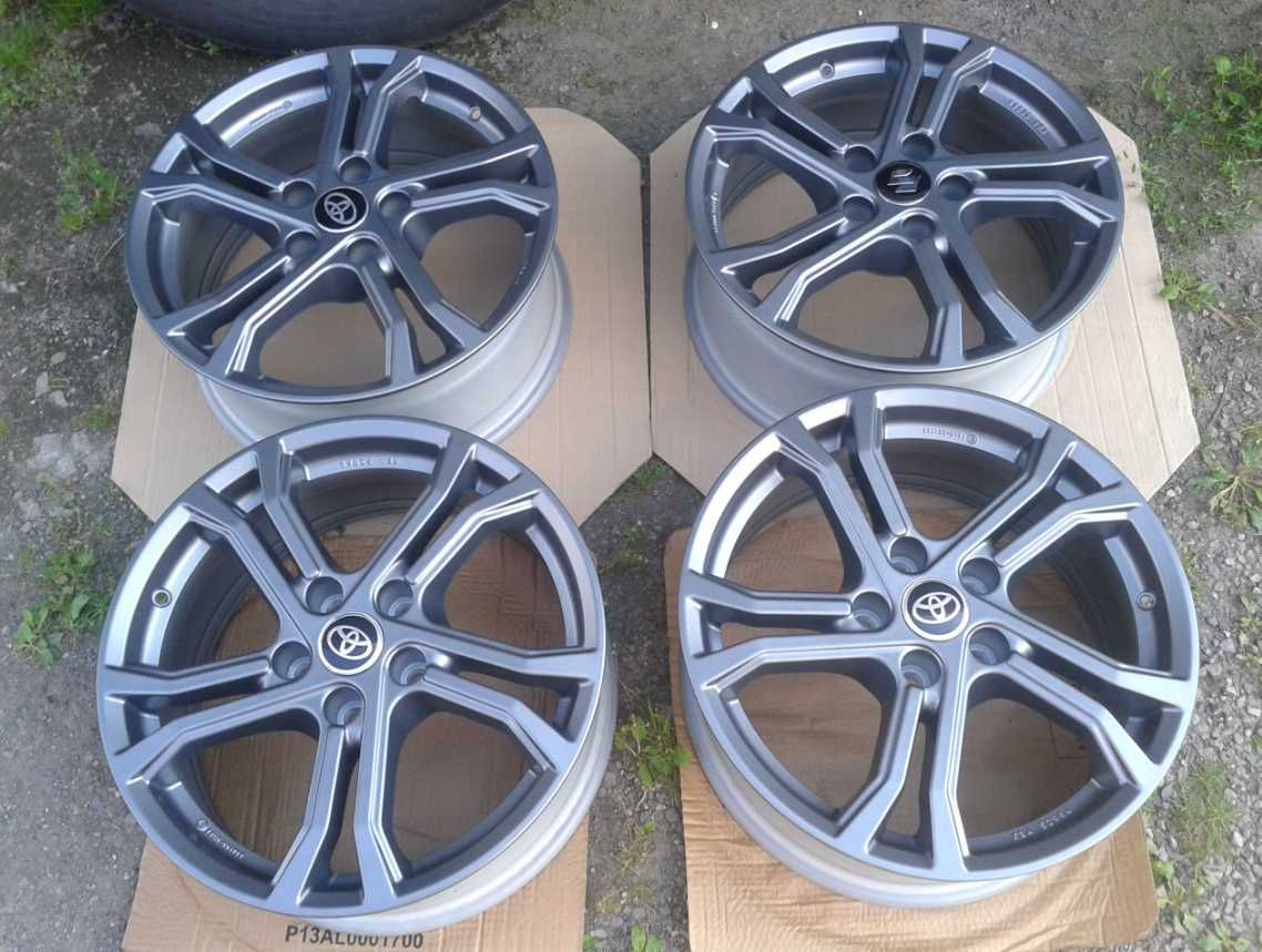 oryginalne felgi nowe r17 szare camry rav-4 ch-r lexus 5x114,3 sedici