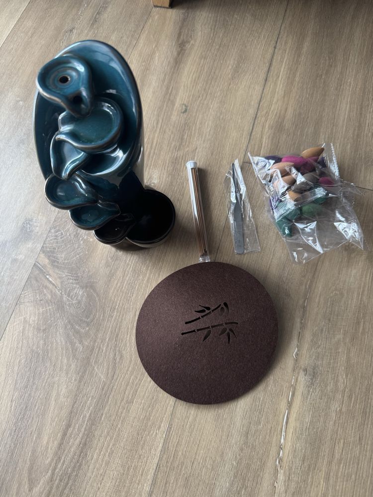 Ceramiczny wodospad, kominek zapachowy