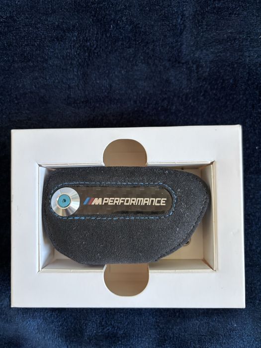 BMW M Performance Etui na kluczyk pilot Alcantara & Carbon