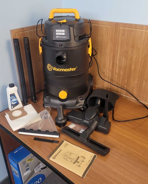 Vacmaster VK1330PFR - Odkurzacz na mokro i sucho, 30L, 1300W