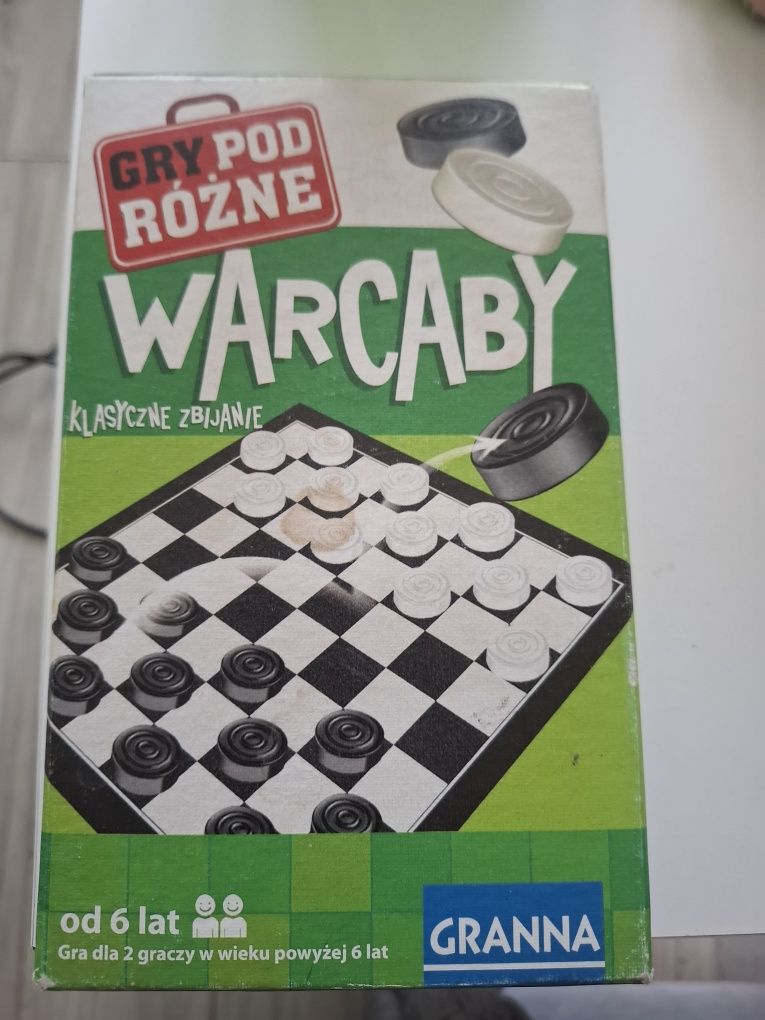 Warcaby małe od 6+