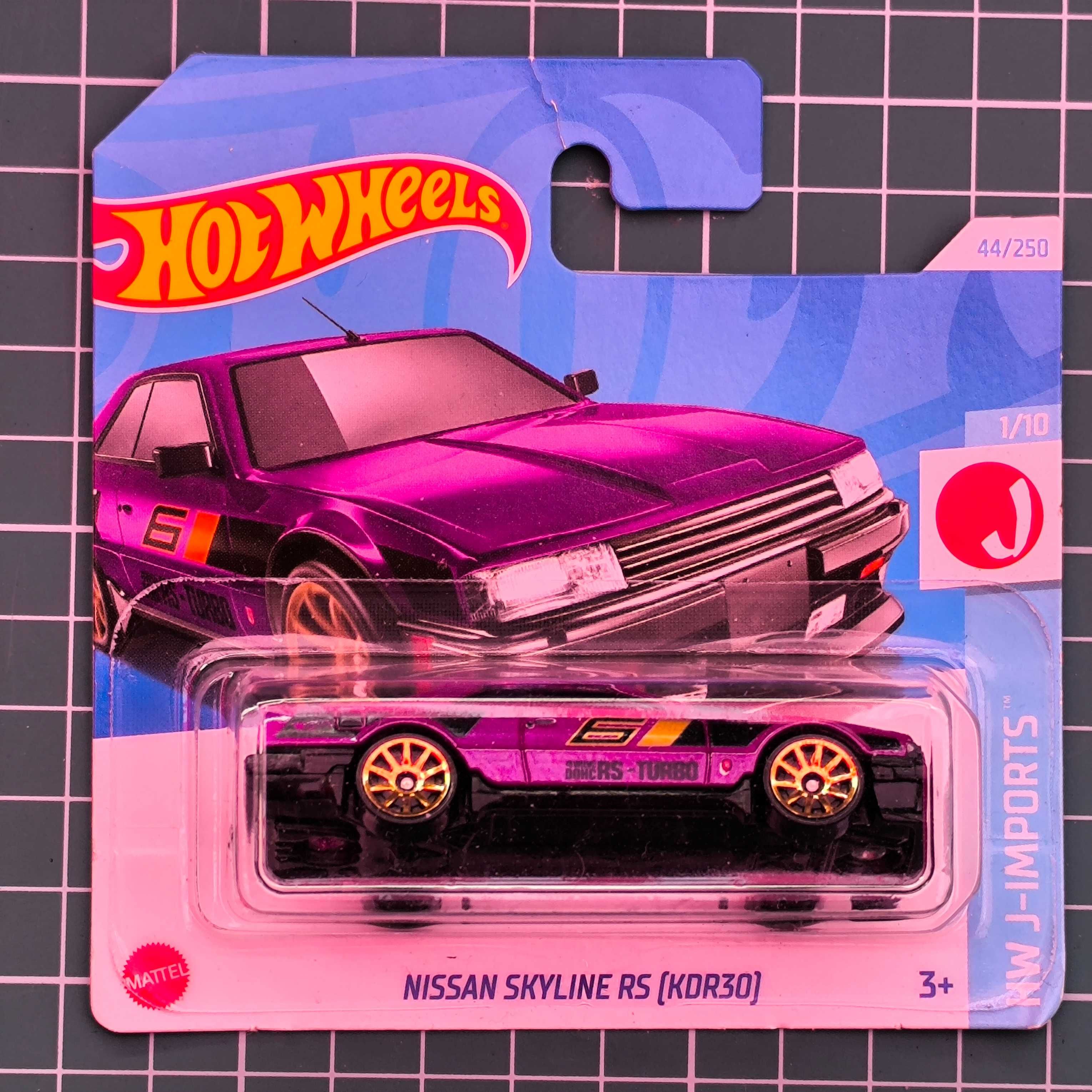 Nissan Skyline RS (KDR30) Hot Wheels 2024 r. 44/250 HTC40-N521 nr1584