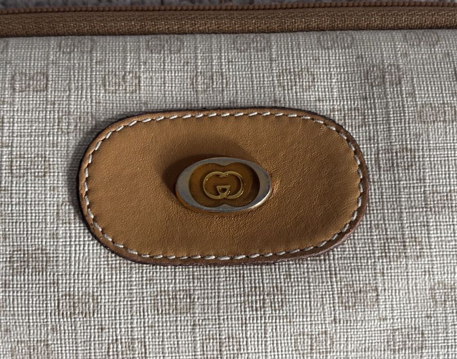 Gucci vintage saszetka/kometyczka mini monogram