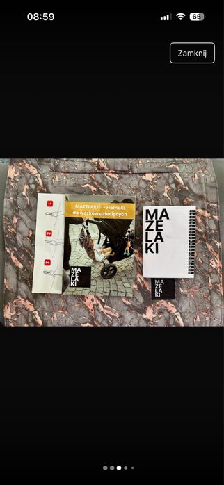 Mazelaki hamak do wozka