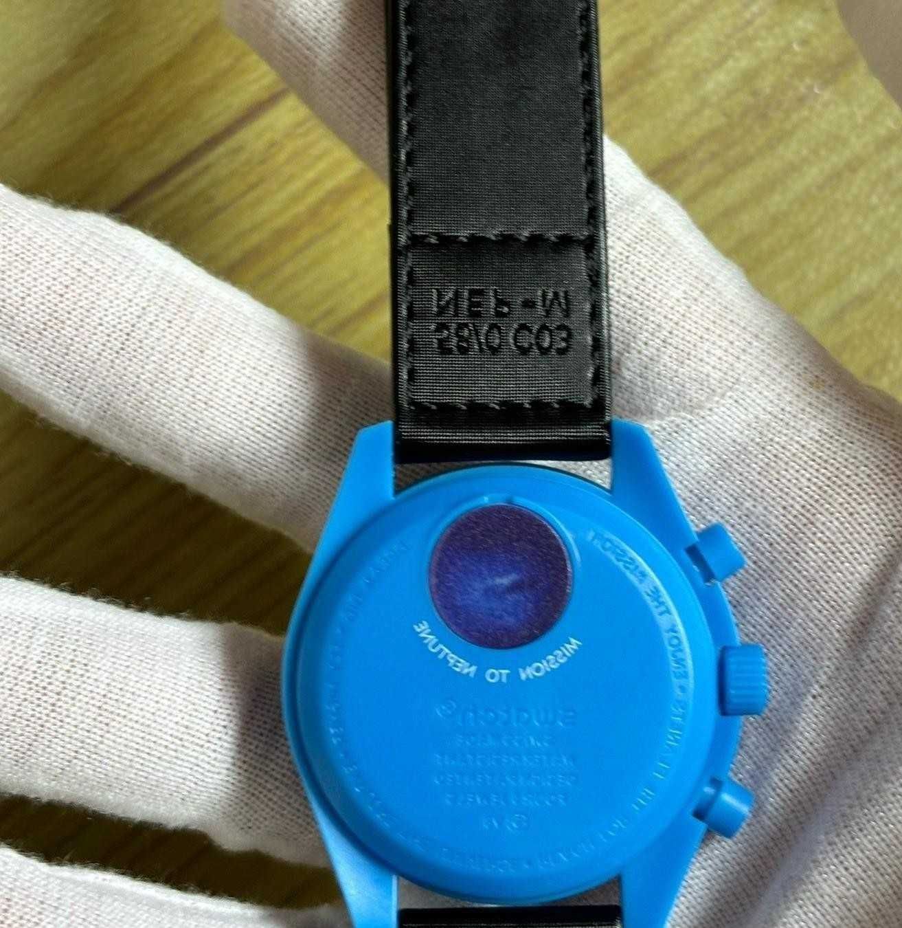 Omega x Swatch Mission to Neptune SO33N100 - oryginalny BIOCERAMICA