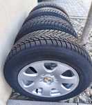 Koła 15" Audi A4 B6 z oponami zimowymi Nokian 195/65/15