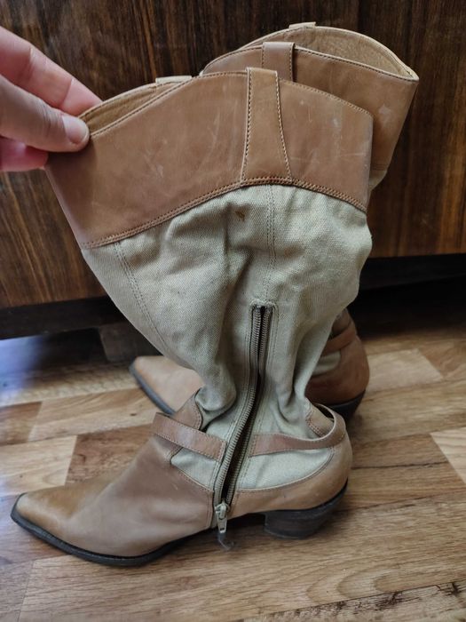 Чоботи напівчулки 41