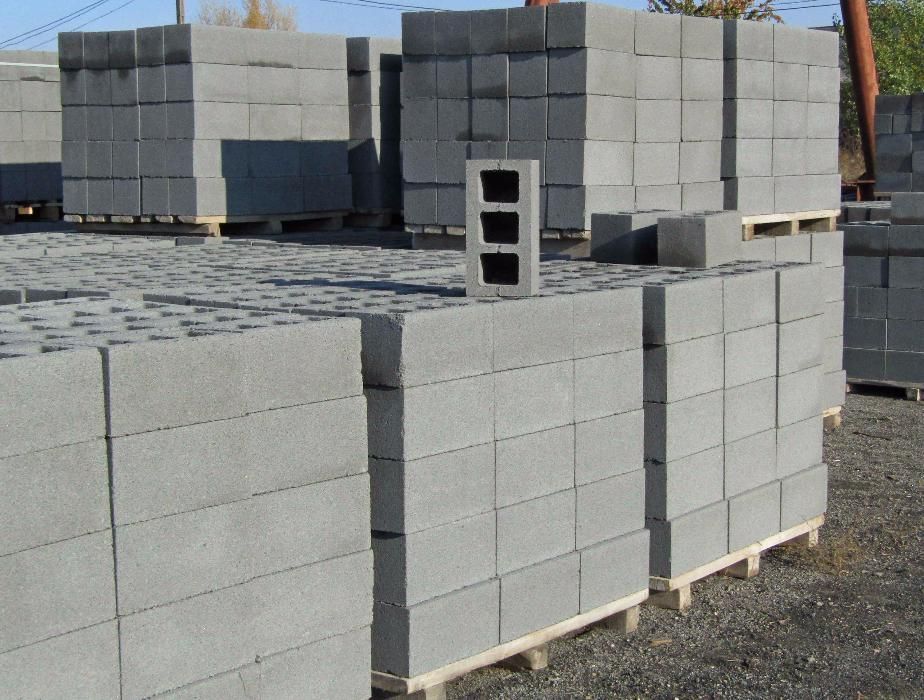 Шлакоблок стіновий пустотілий, М50