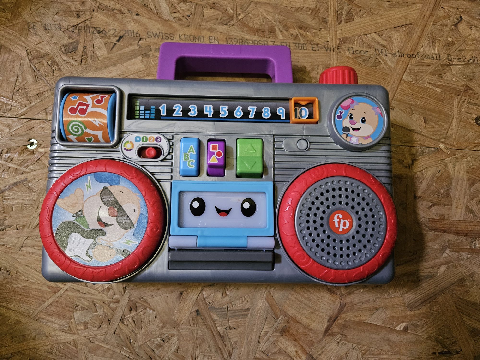 Fisher-Price radio, boombox