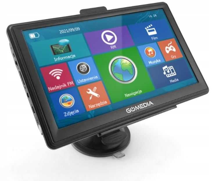 Nawigacja Samochodowa GPS 7 Mapy iGO Primo Europa Polska Bus 12V 24V