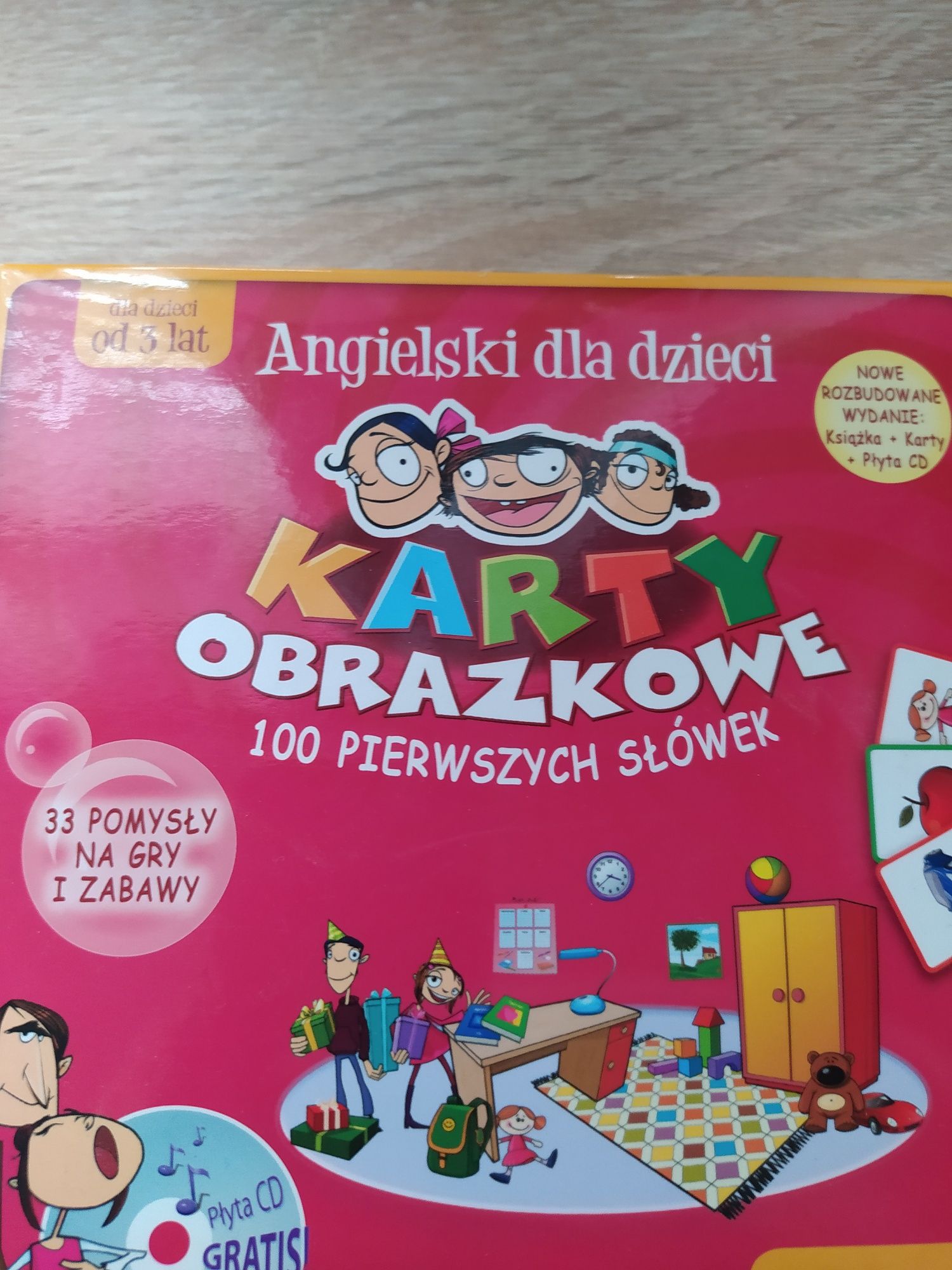 Angielski dla dzieci Karty obrazkowe