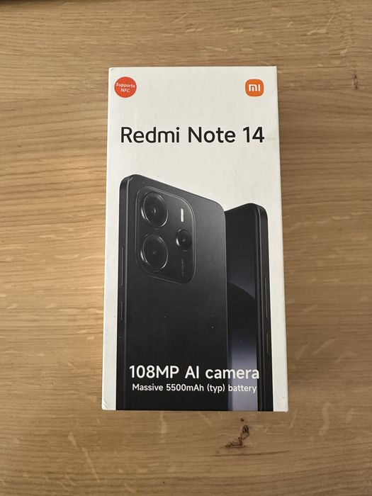 Xiaomi redmi note 14 nowy 8/256