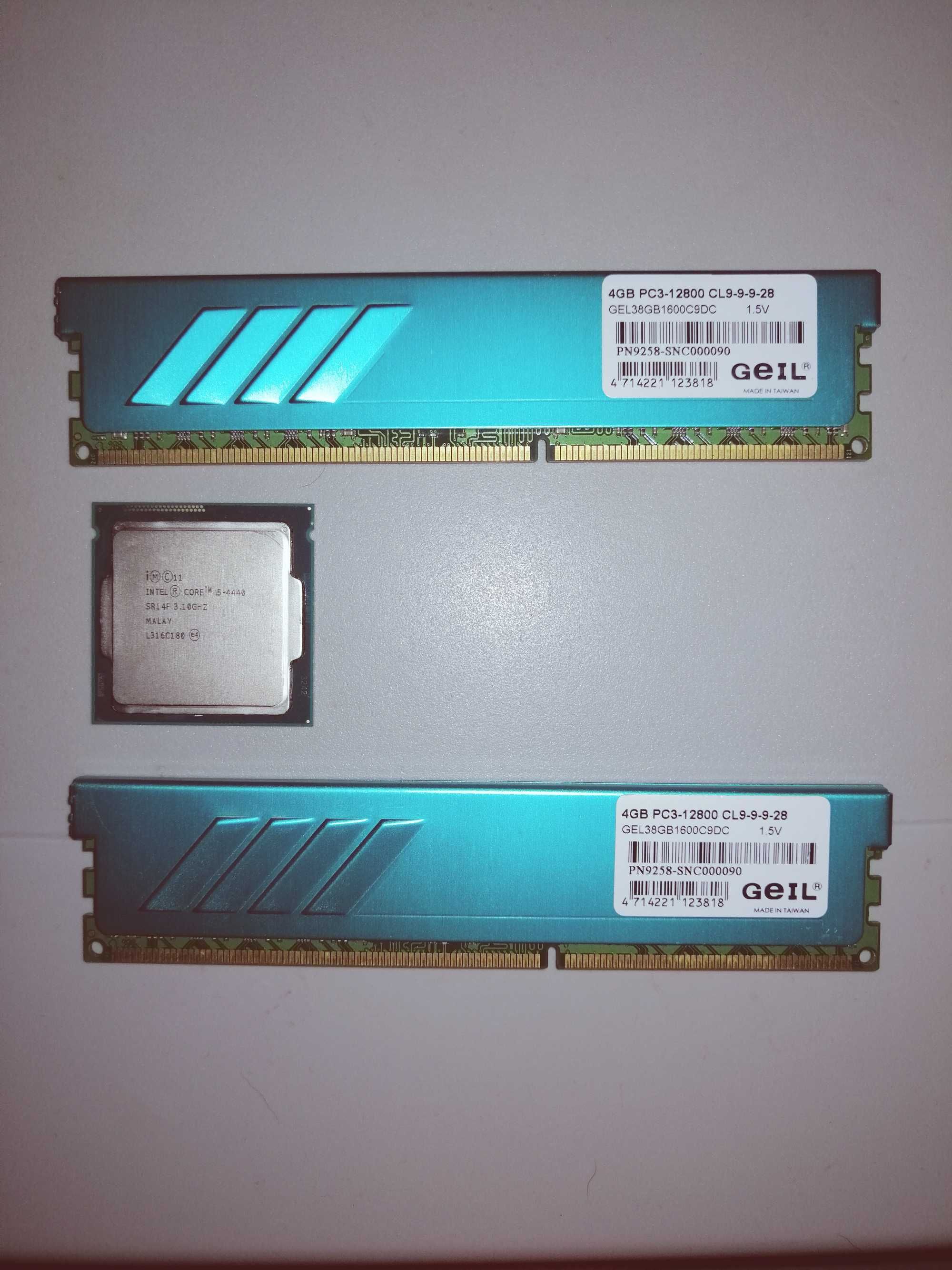 Zestaw Procesor Intel Core i5-4440 4 x 3,1 GHz + Pamięć RAM 8 GB DDR3