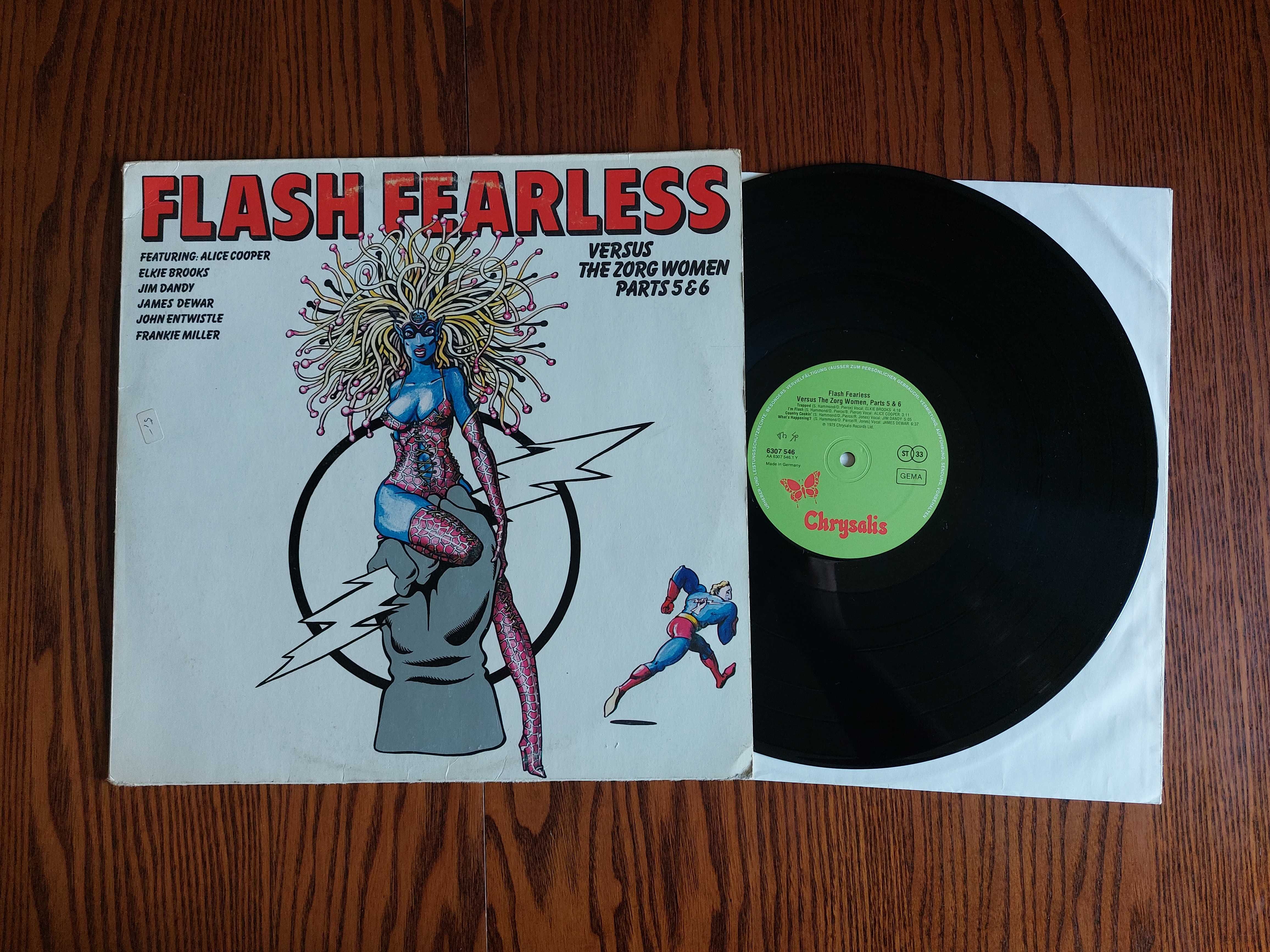 Flash Fearless Versus The Zorg Women Parts 5 & 6 lp 5723