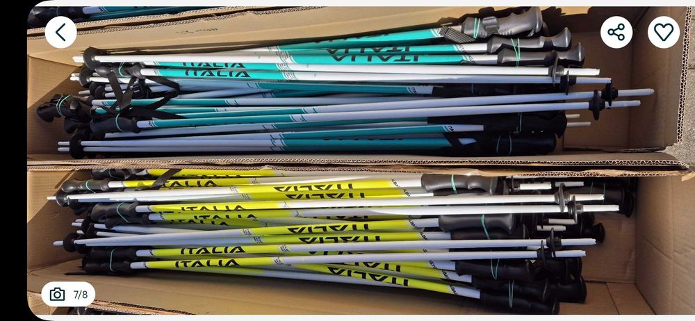 Kije narciarskie nowe okazja pakiet nowe