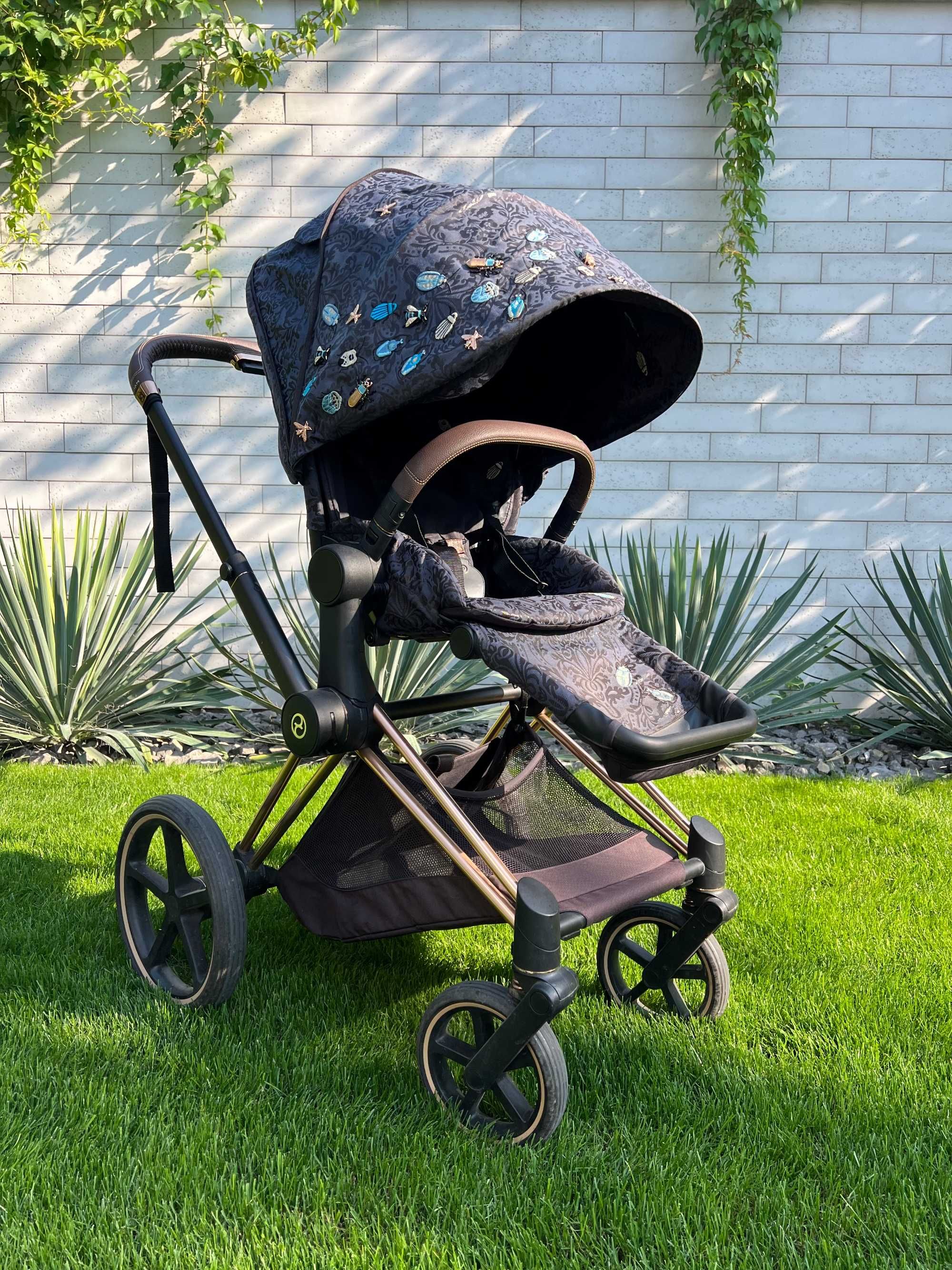 Wózek spacerowy CYBEX PRIAM rose gold Jewels of Nature super stan