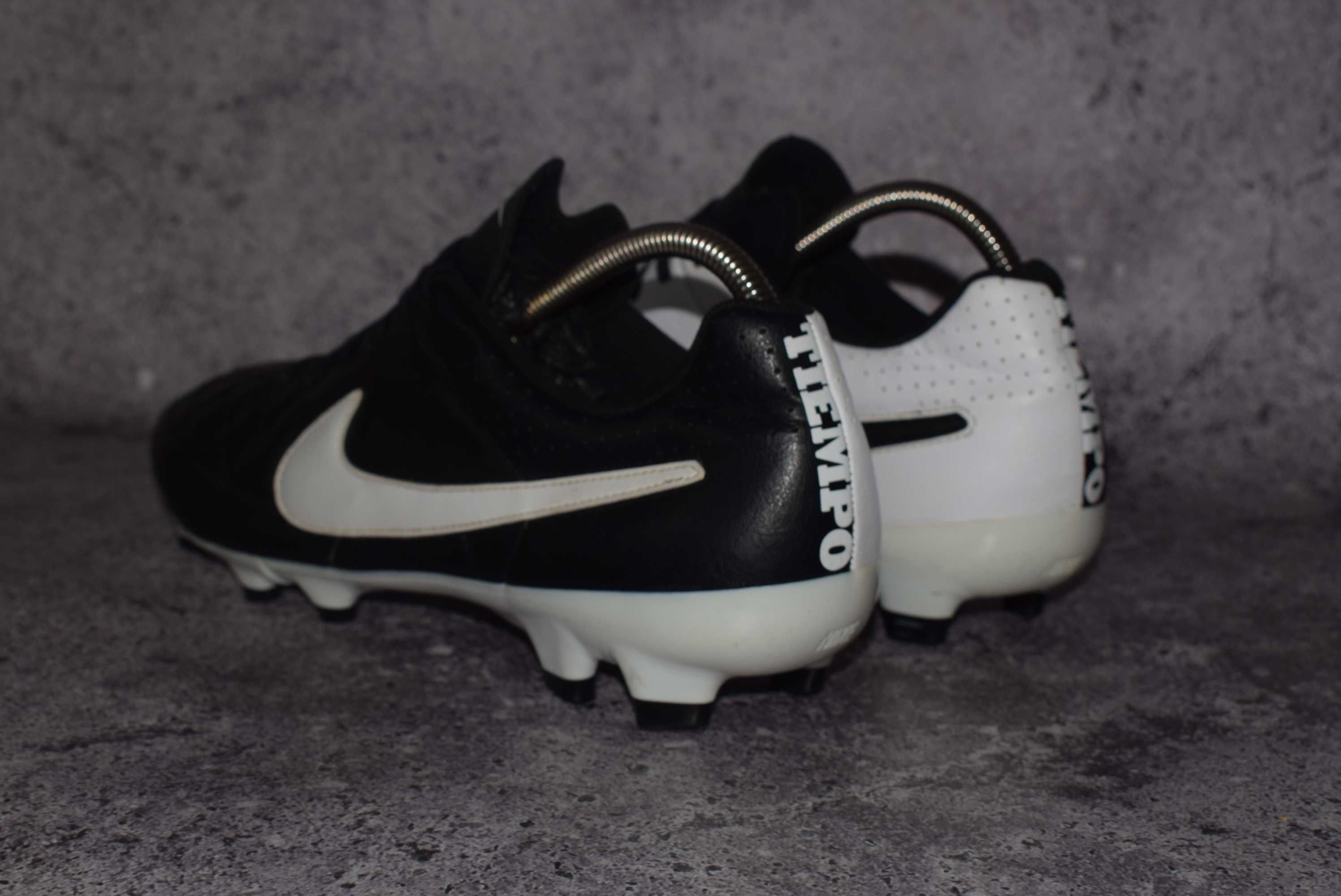 Nike Tiempo Genio FG (Футбольные Кожаные Копы Бутсы Найк Тьемпо )