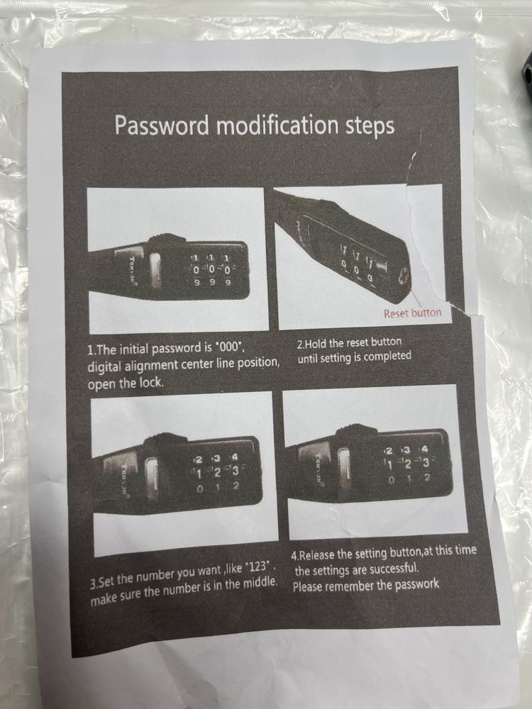 Zapiecie kajdankowe do hulajnogi czarne black lock