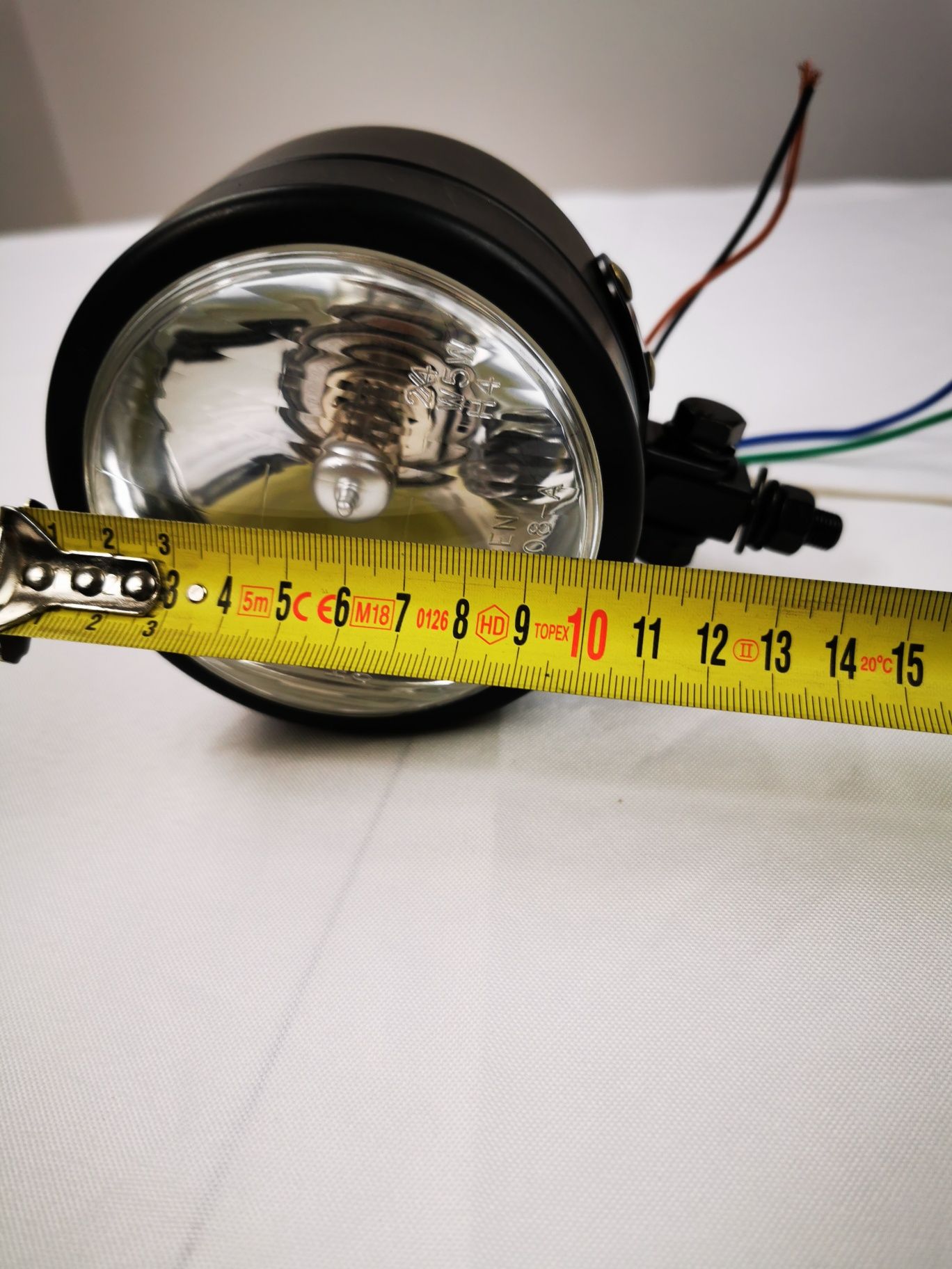 Reflektor dalekosiężny lightbary lampa halogen czarny mat custom Metal