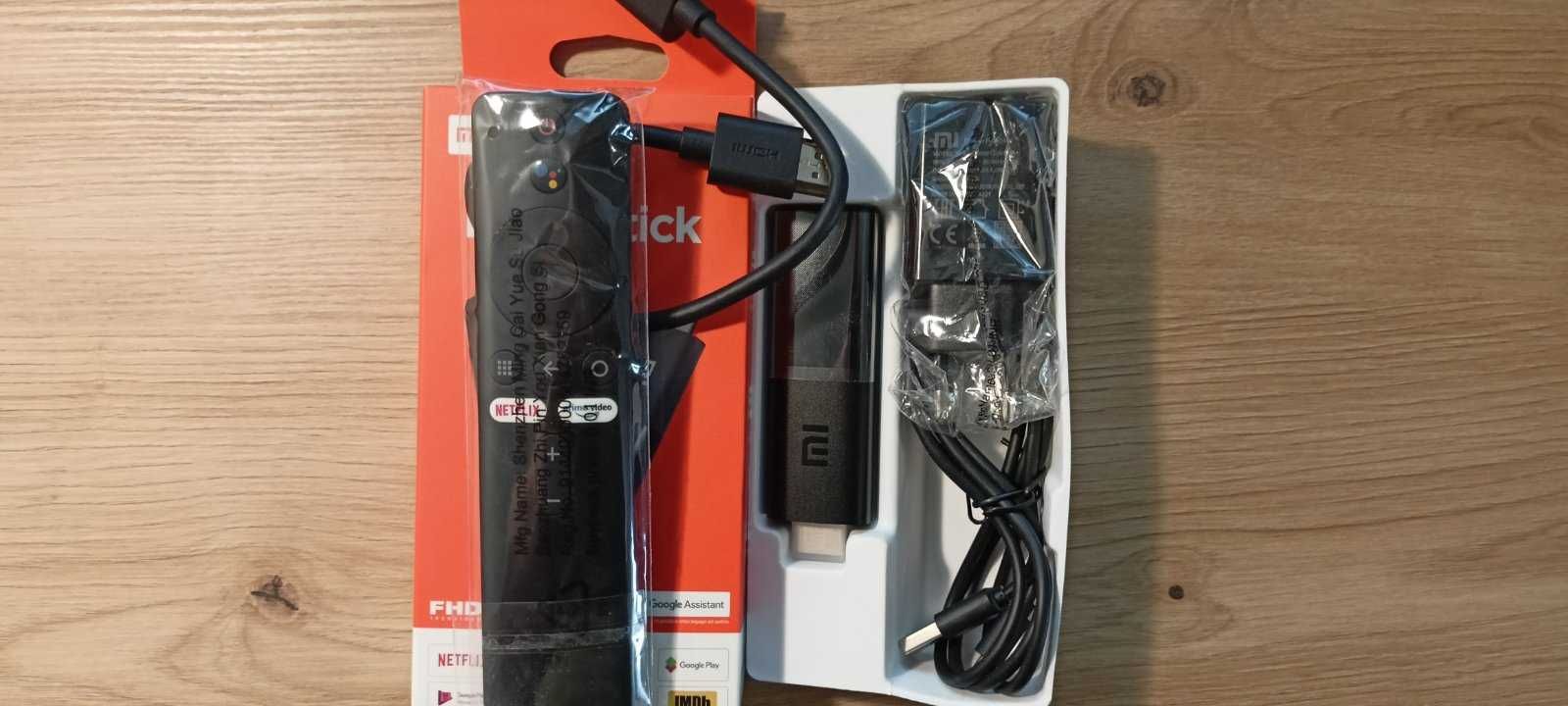 Медиаплеер Xiaomi TV Stick HDMI 4K Ultra HD Android Black