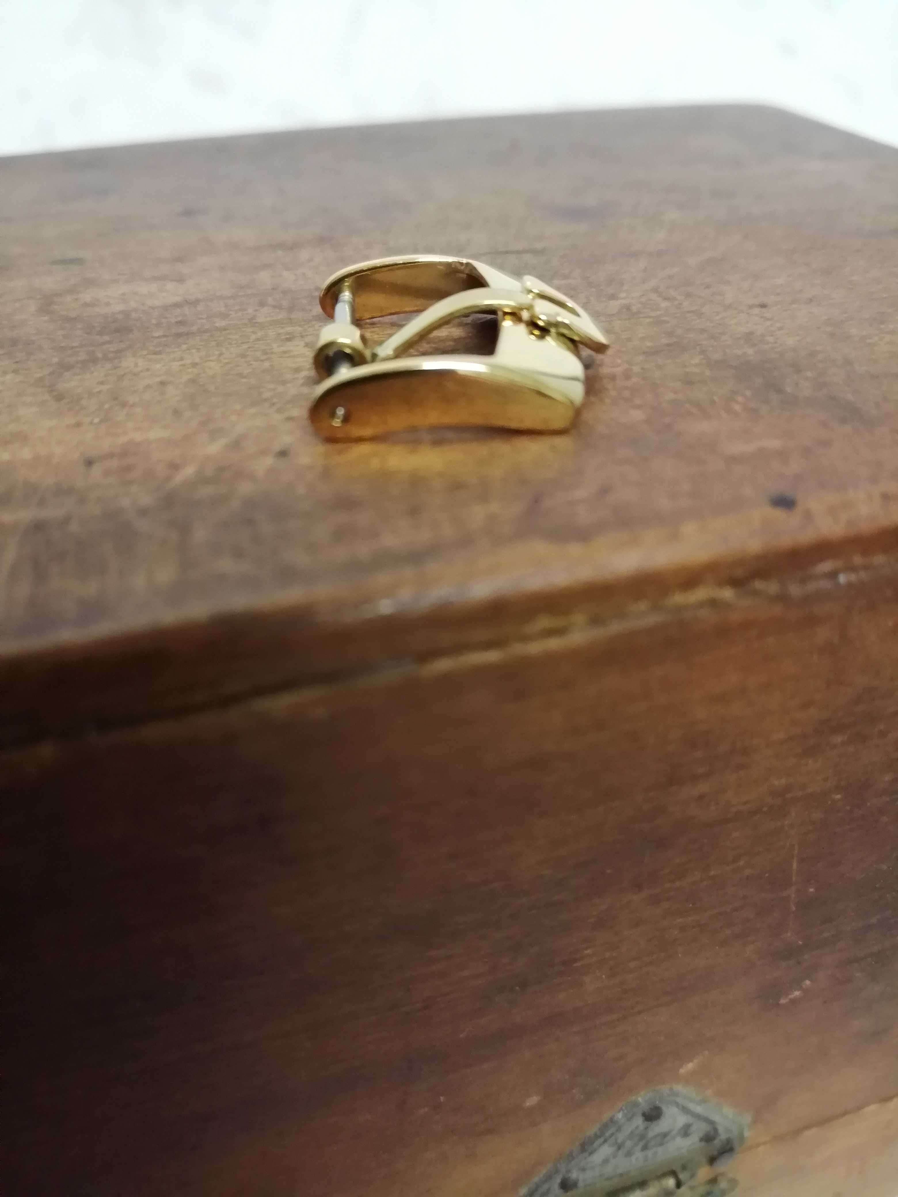 Fivela para relógios omega plaque ouro 18mm