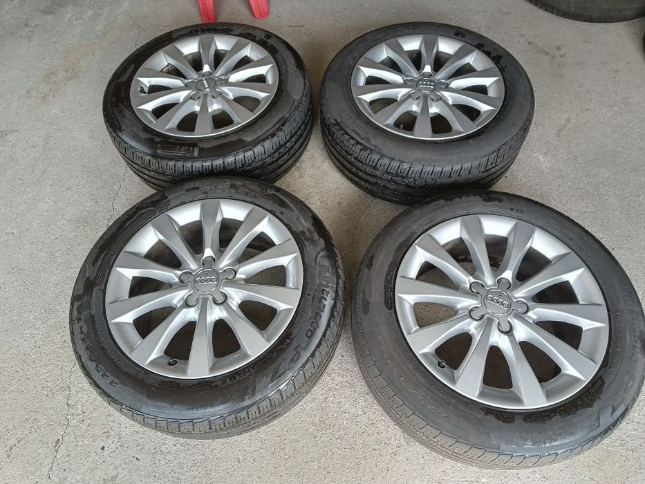 Felgi17 5x112 oryg Audi A6 A4 Q3 opona lato 5mm kpl