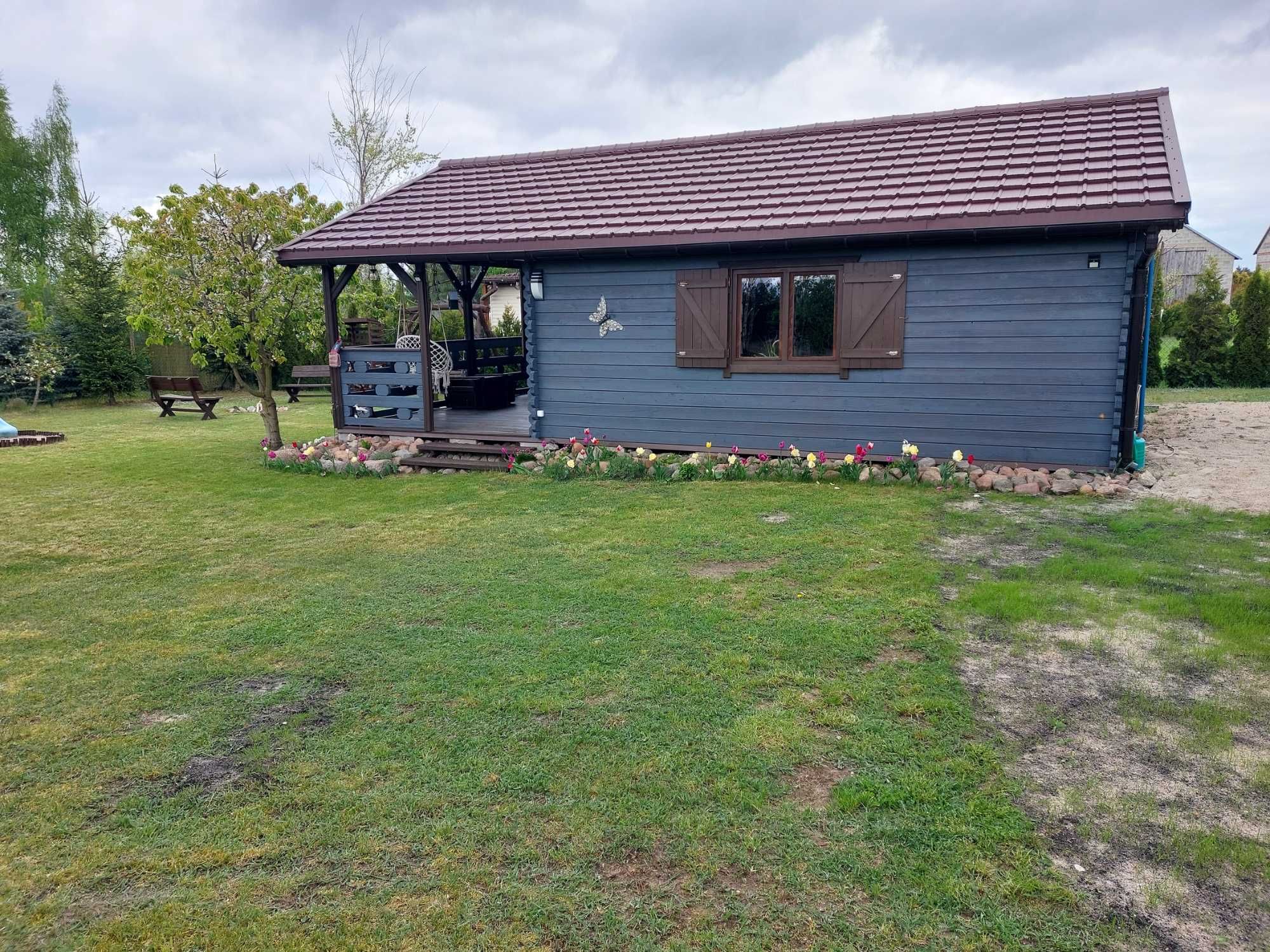 Domek nad J. Głuszyńskim (200m od jeziora) Pomost, rowerek wodny kajak