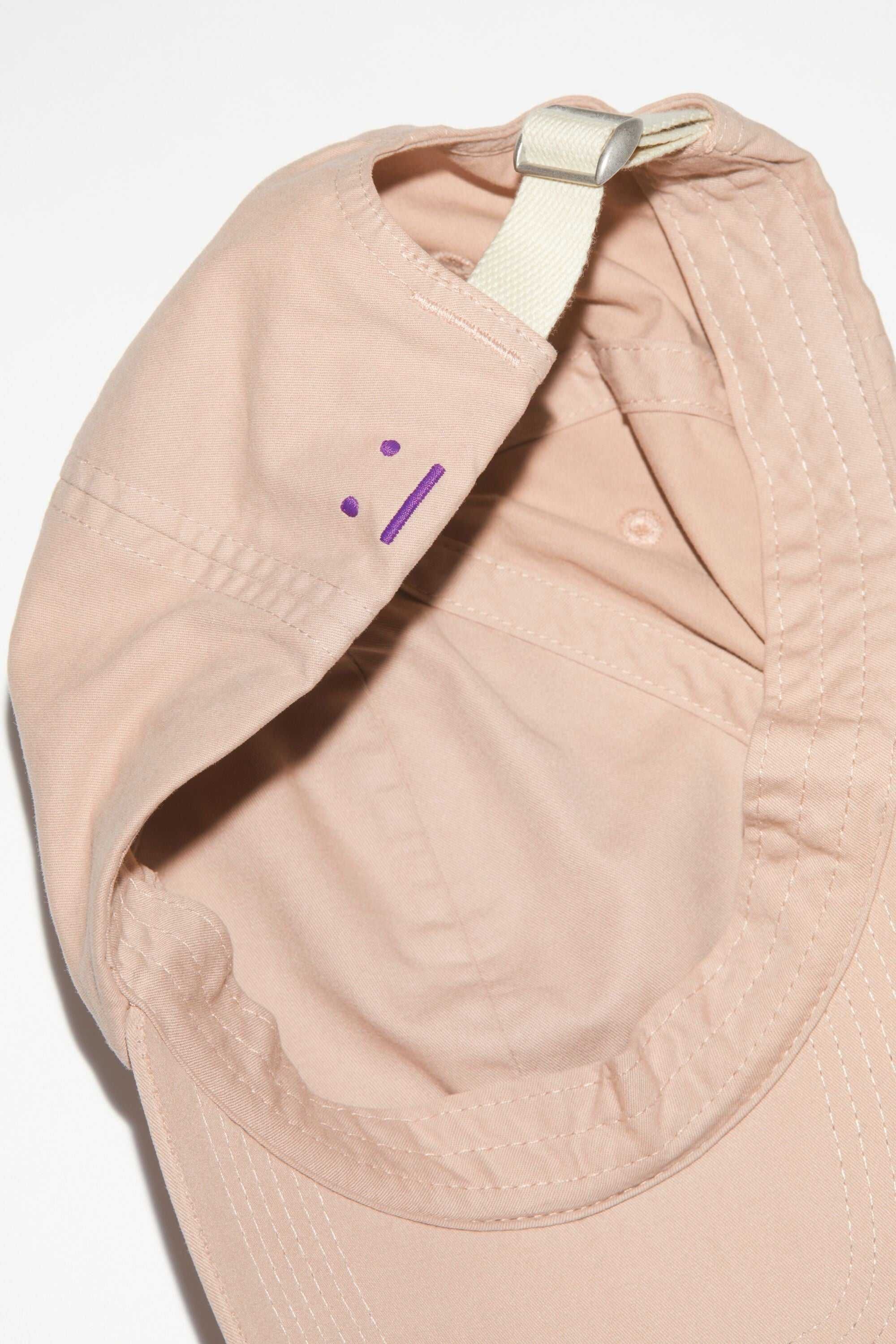 Кепка Acne Studios Micro Face Patch Cap Dusty Beige