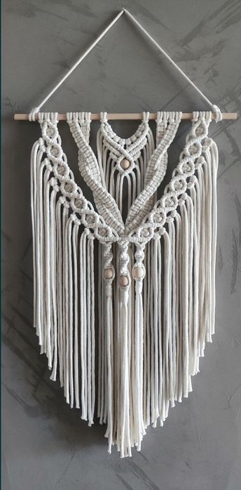 Makrama Boho walentynki dekoracja