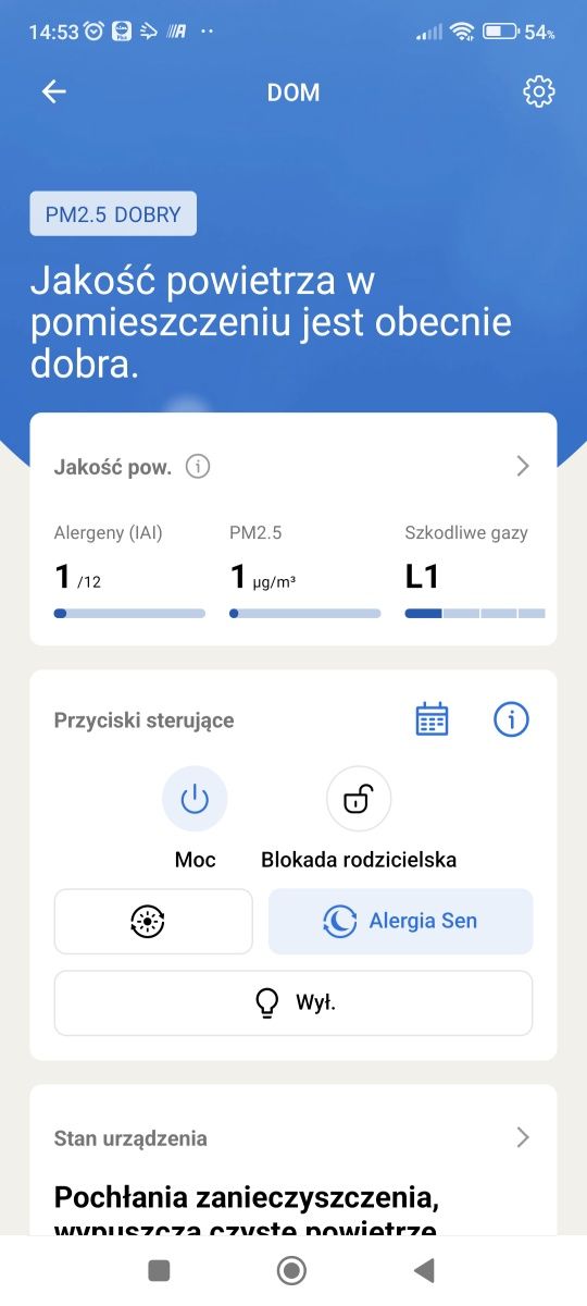 Oczyszczacz powietrza Philips Dual Scan 3059/51