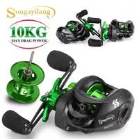 Multiplikator max drag 10kg casting trooling spining wysylka gratis!!