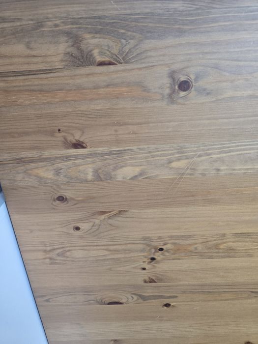 Składany stół z litej sosny. IKEA STORNAS. Duży,ciężki stół rozkładany