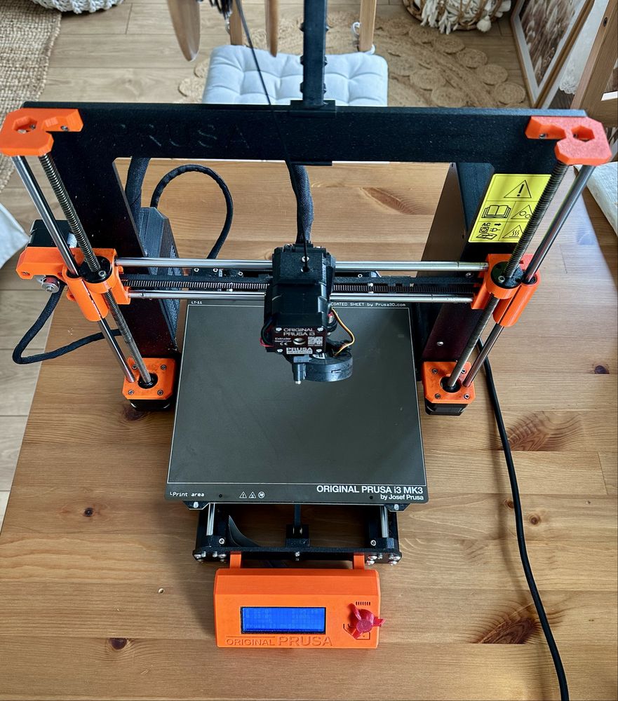 Drukarka 3d Prusa MK3S+, suszarka, filament, okazja