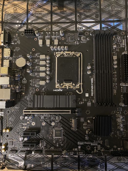 Msi B760 M-P DDR4 Новая с Гарантией