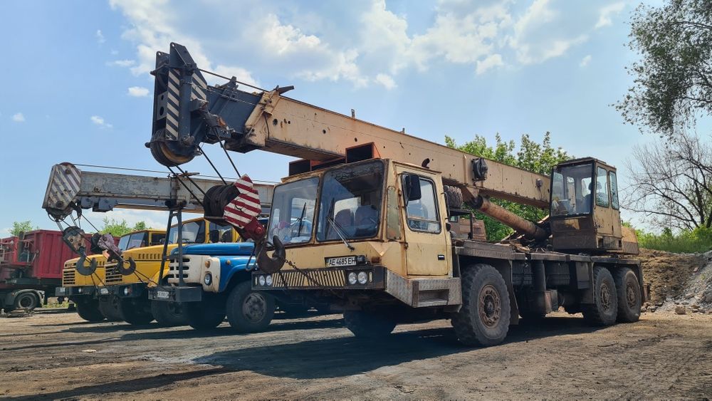Услуги автокранов 10т-25т