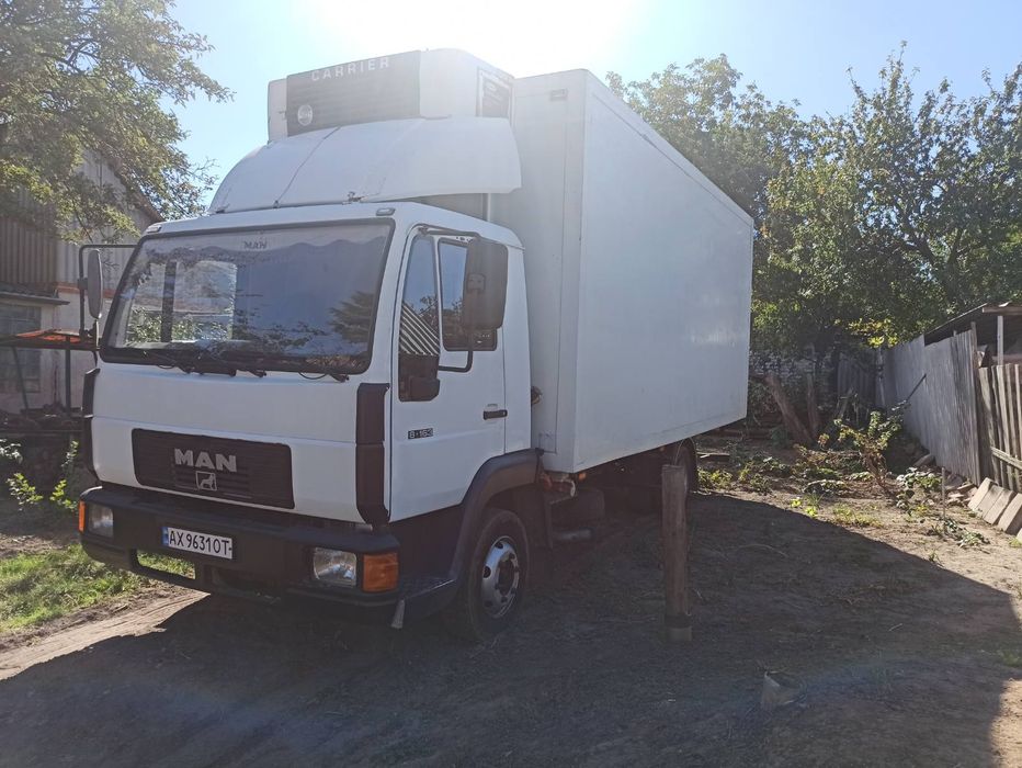 Ман 8.163, л2000,l,MAN, рефрежератор, гидроборт,Ref, 5 тонник