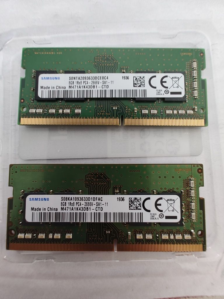 Ram 16gb 2x8gb 2666 pc4 laptop