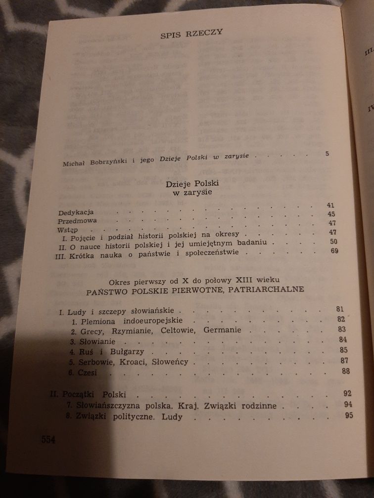 Dzieje Polski w zarysie. M Bobrzyński