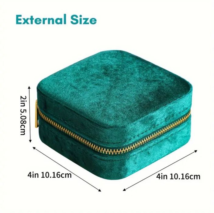 Porta joias aveludado