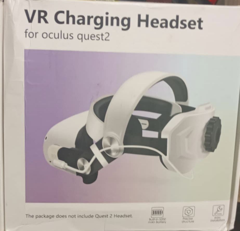Zestaw słuchawkowy VR z ładowaniem
do Oculus Quest 2