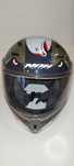 Kask motocyklowy dziecięcy, L 51-52cm
