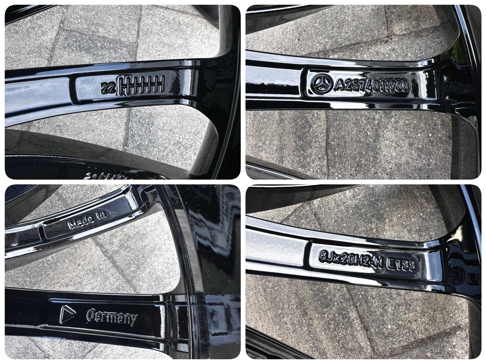 Felga Przód Mercedes AMG 20 CLS W257 A257 8J ET33 A257.401.1900 ORG.