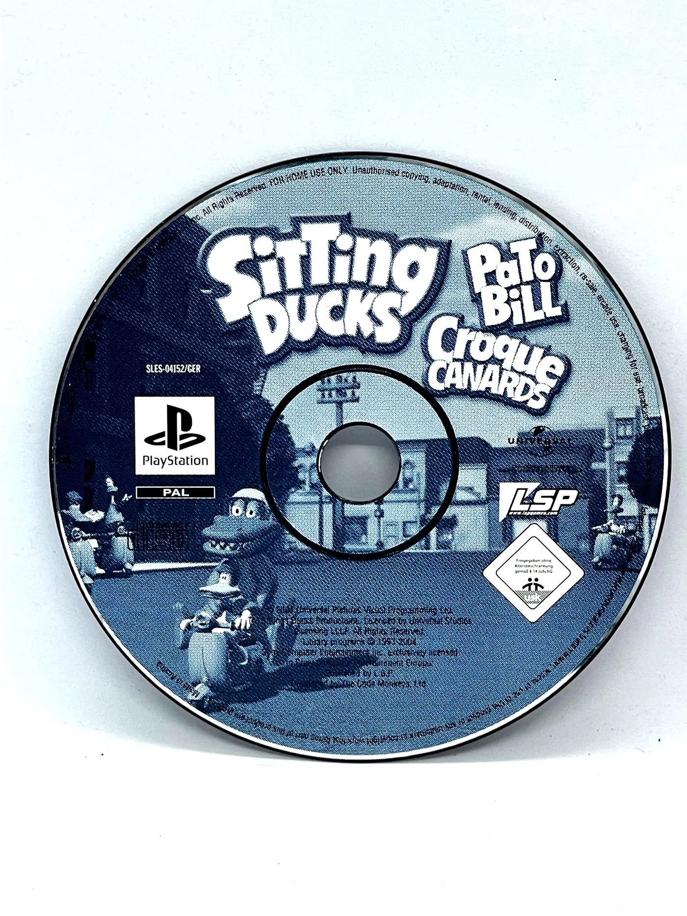 Sitting Ducks PS1 PSX (sama gra) Po Angielsku