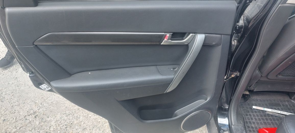Fotele boczki skóra chevrolet captivia 10r