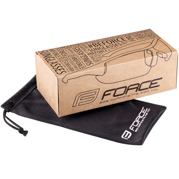 Okulary Rowerowe Przeciwsłoneczne Force Static Bk