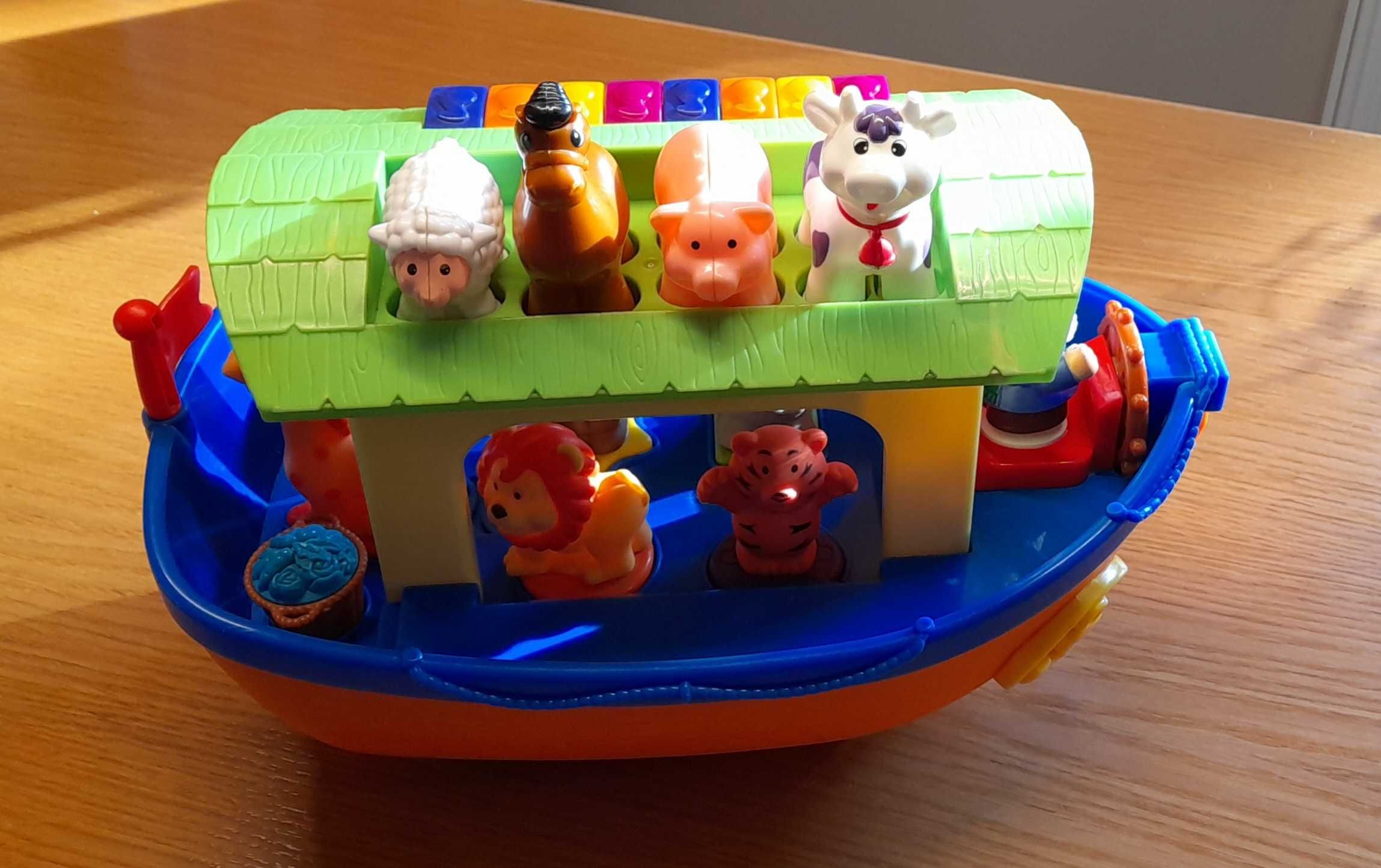 Zestaw zabawek Dumel dla dziecka - Arka Noego / Kostka edukacyjna