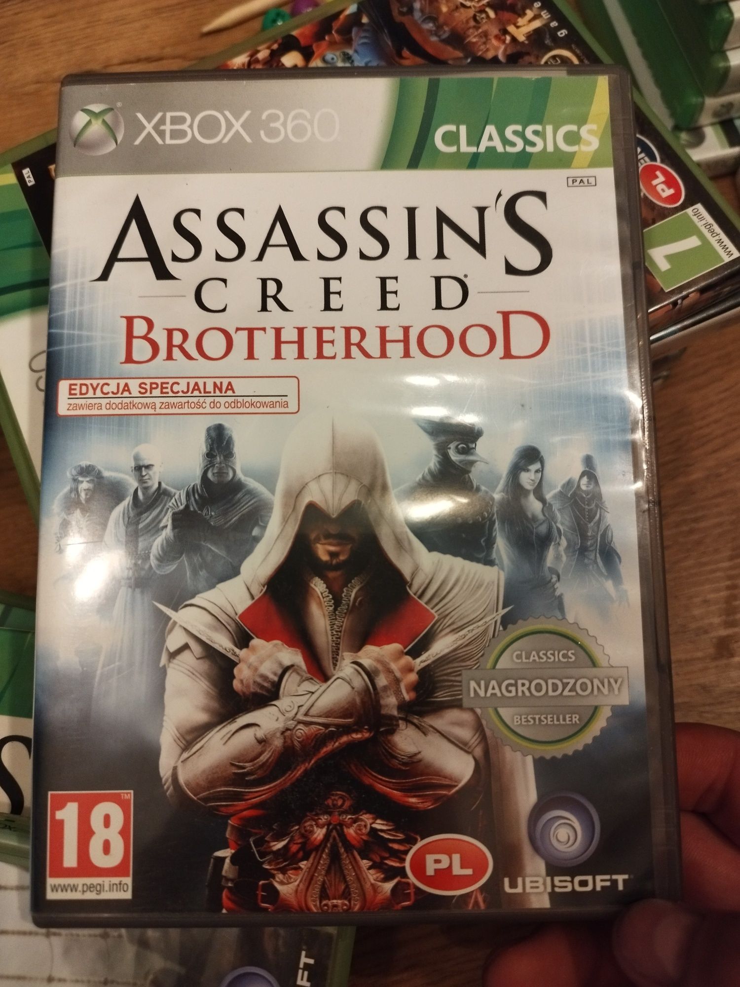 Assassin's Creed BrotherHood PL edycja specjalna xbox360 xbox one. X36