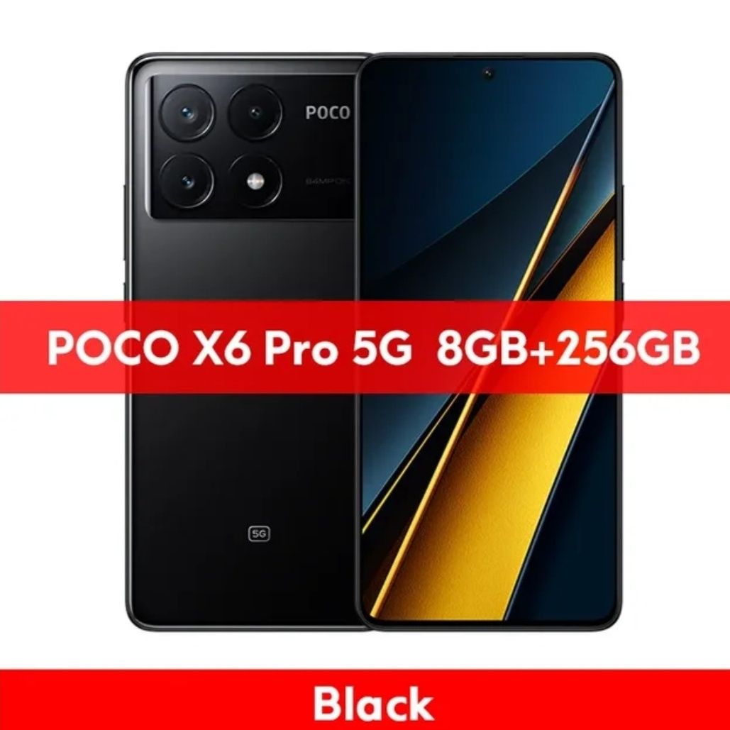 Xiaomi POCO X6PRO 5G 8/256 Black